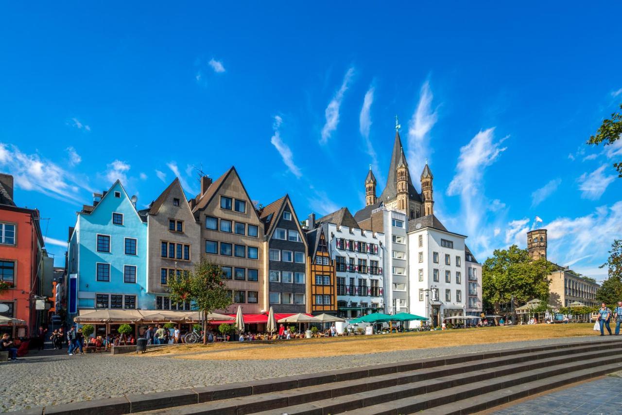 Apartments Am Rheingarten Cologne Extérieur photo