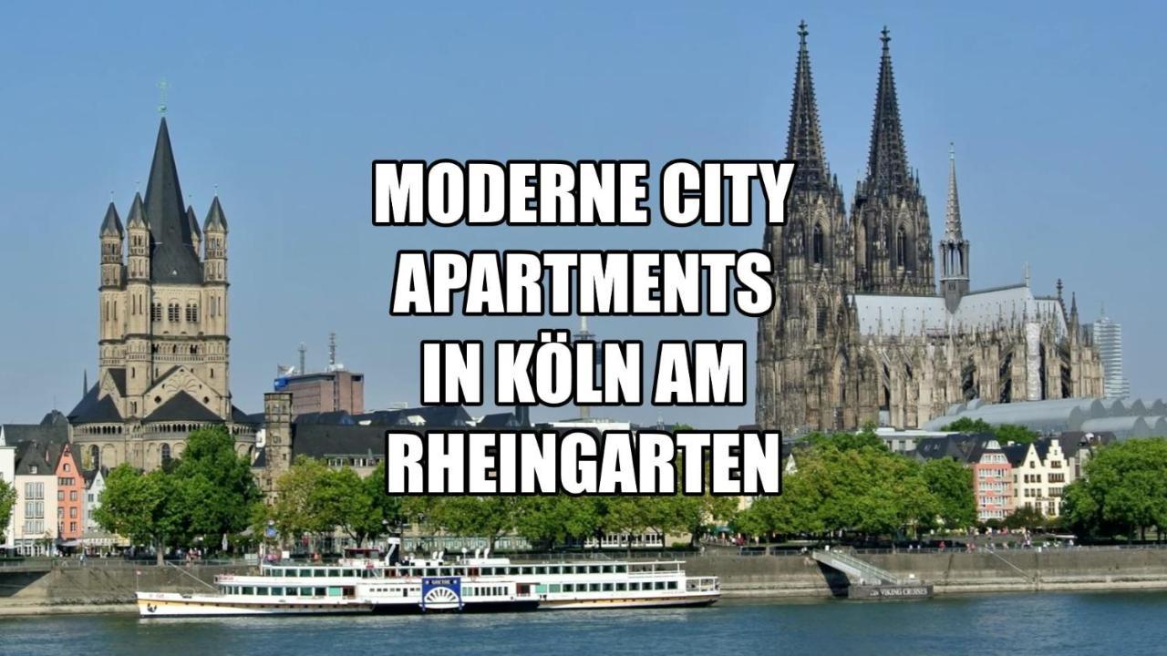 Apartments Am Rheingarten Cologne Extérieur photo